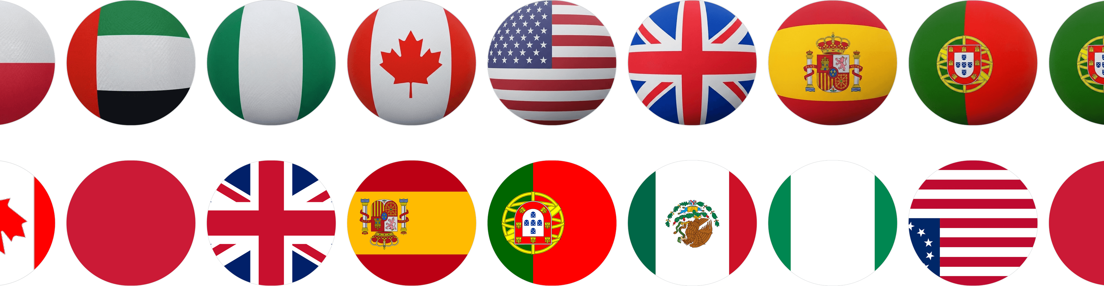 Supported countries